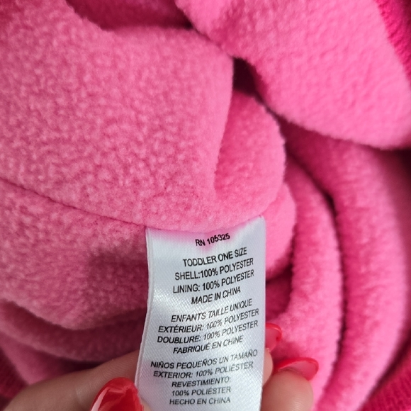 Colorful Horse Print Beanie with Pom Pom - Picture 4 of 4